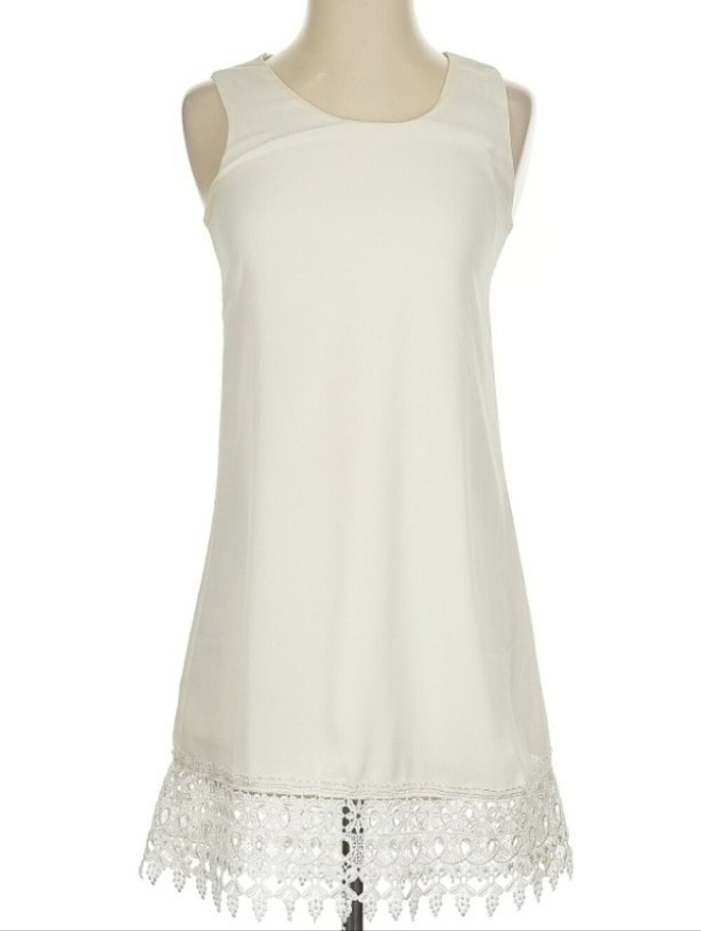TOBI White Lace Dress Women's Size XS